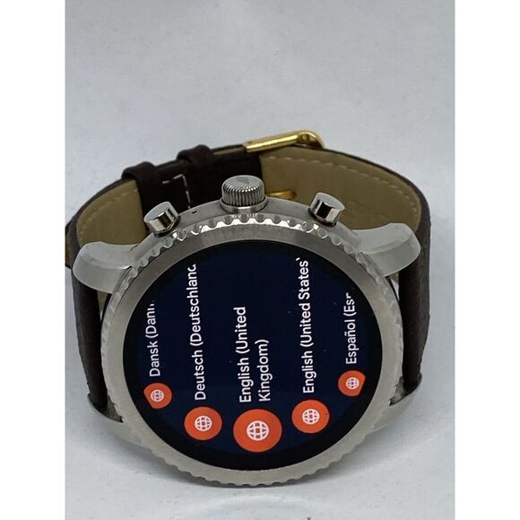 Fossil Gen 3 Authentic Genuine Smart Watch Custom Band FTW4003 LT184 - Picture 7 of 12